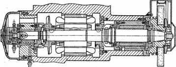 Встроенный двигатель шлифовального шпинделя 