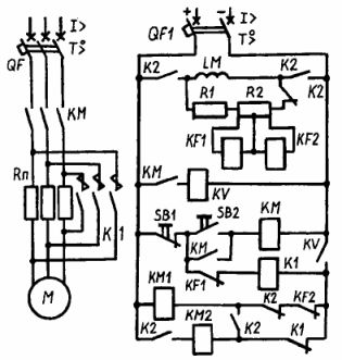 Схема управления синхронным двигателем