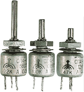 неразборные подстроечные резисторы типа СП4-1