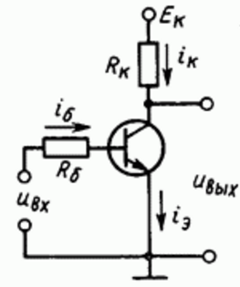 схема транзисторного ключа