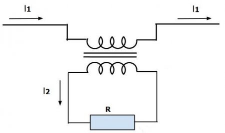 Схема трансформатора тока
