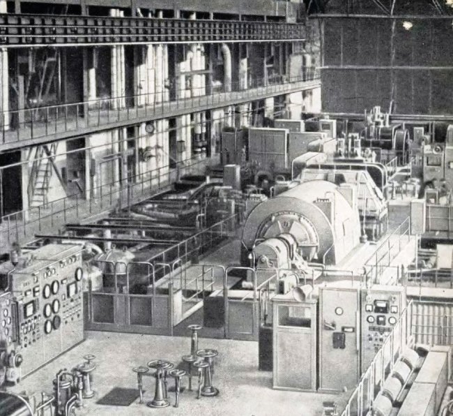 Машинный зал ТЭЦ высокого давления, 1961 год