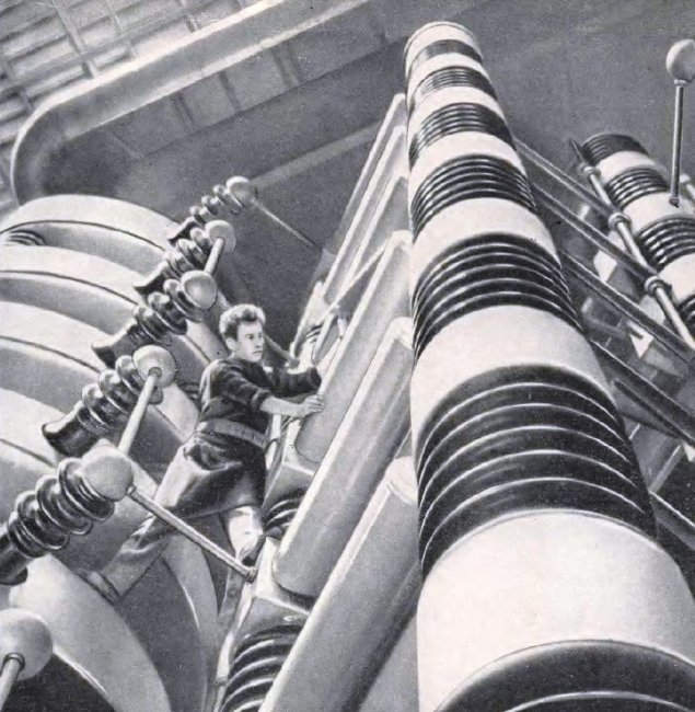 Мощный трансформатор, 1962 год 