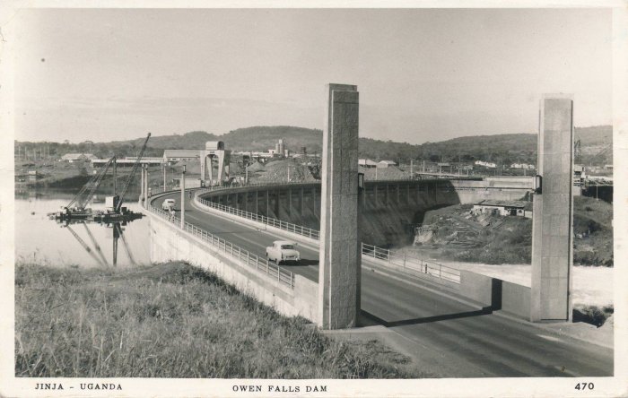 Строительство Owen Falls Dam