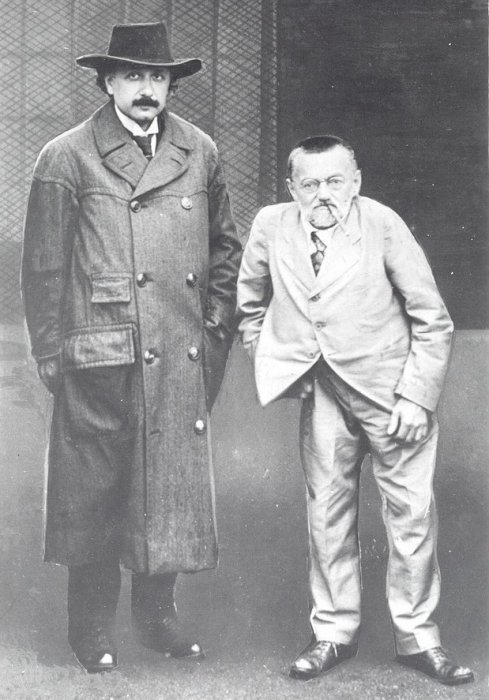 Альберт Эйнштейн с Чарльзом Штейнмецем