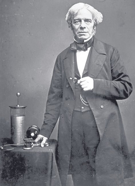 Майкл Фарадей в 1861 году