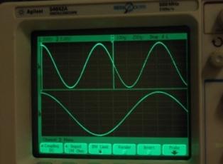 измерение частоты на осциллографе