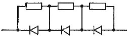 Последовательное соединение полупроводниковых диодов