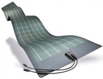 Мобильная солнечная батарея, изготовленная на аморфных фотомодулях