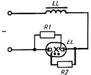 Схема подключения лампы ДРЛ