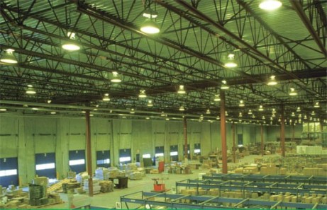 Управление освещением в промышленном помещении