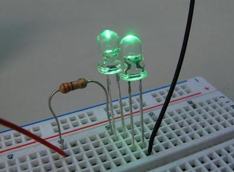 Светодиоды в электронной схеме