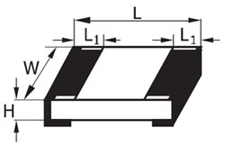 Типовые размеры SMD-резисторов