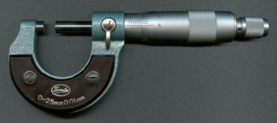 Микрометр - популярный мерительный инструмент