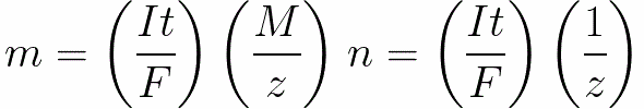 Законы Фарадея в математической форме