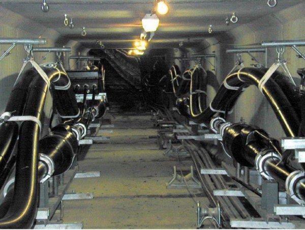 Подземные высоковольтные кабели напряжением 400 кВ в Испании