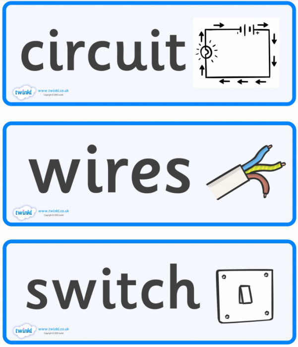 Electrical diagram, cable, switch