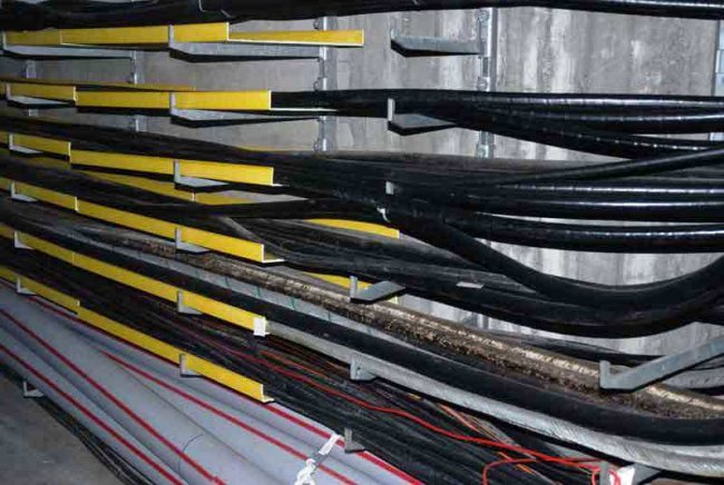 Силовые кабели в системе электроснабжения промышленного цеха