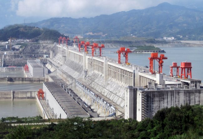 Гидроэлектростанция в Китае