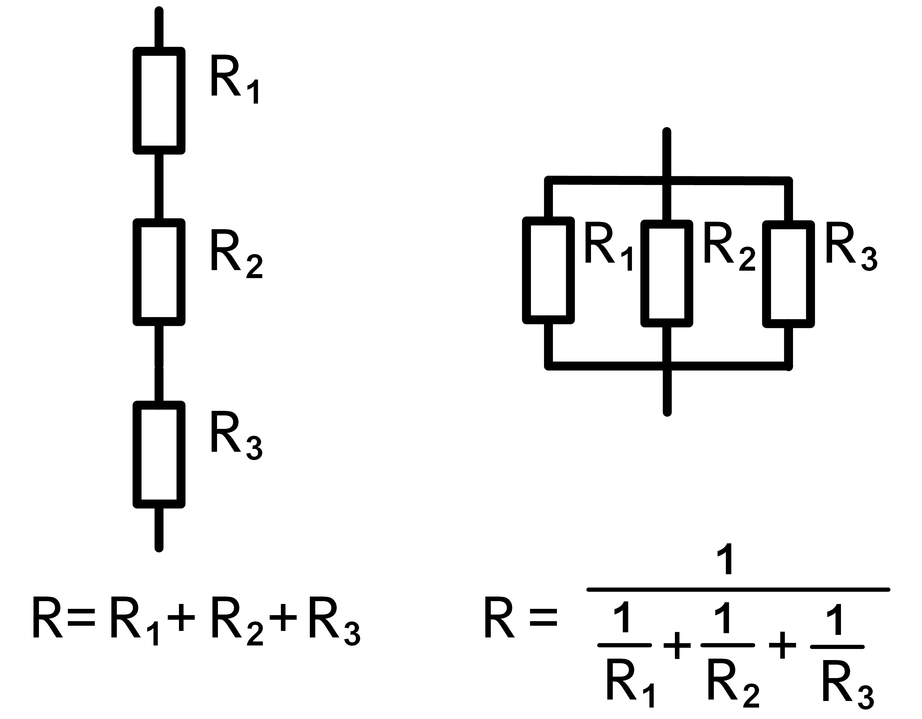 Последовательное соединение трех сопротивлений. Параллельное соединение резисторов схема. Электротехника последовательное соединение резисторов. Схема последовательного соединения трех резисторов. Параллельное соединение 3 резисторов.