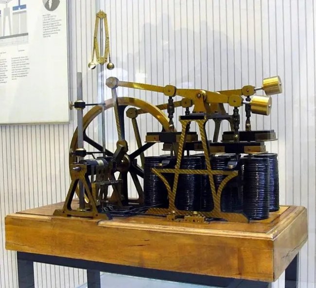 Ранний электродвигатель основанный на открытиях сделанных Майклом Фарадеем