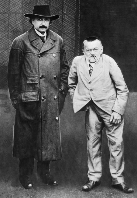 Штейнмец и Эйнштейн в 1921 году