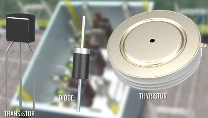 Транзистор, диод и тиристор
