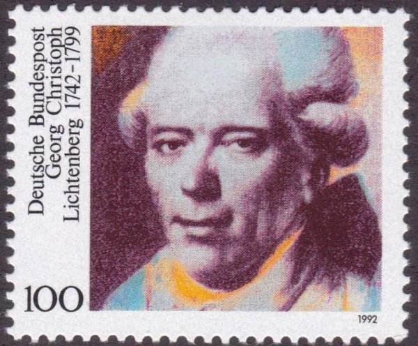 Лихтенберг на немецкой почтовой марке 1992 года