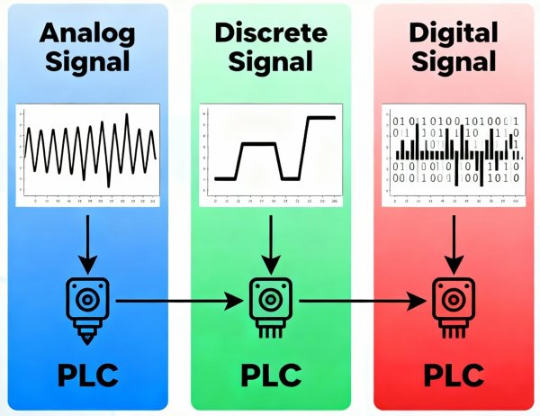 Аналоговые, дискретные и цифровые сигналы