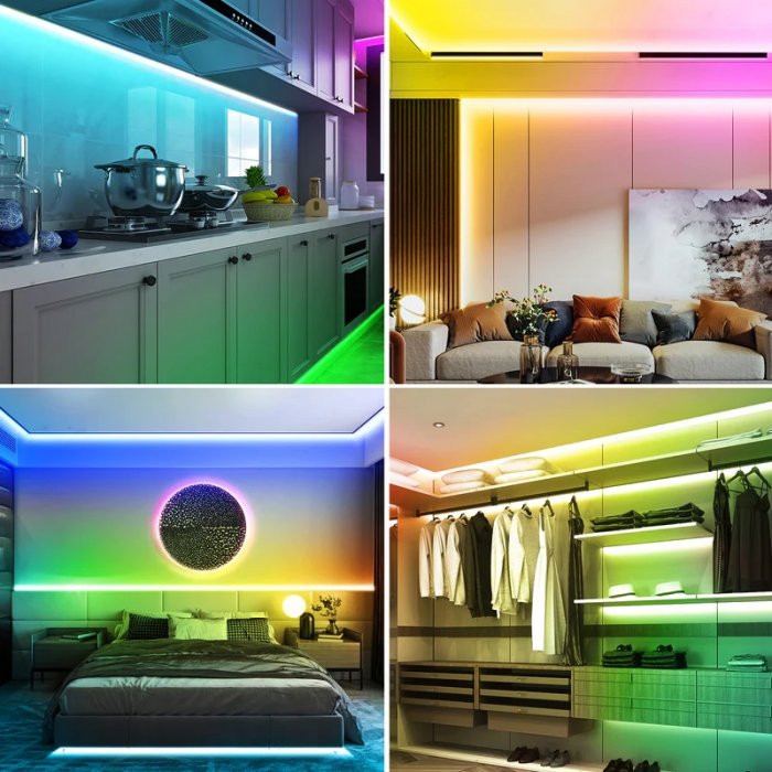 RGB-неон в подсветке помещений