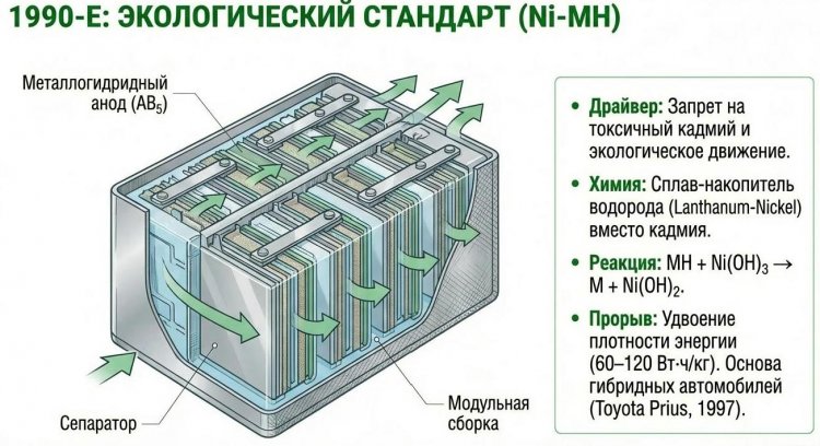 ������������� �������� Ni-MH